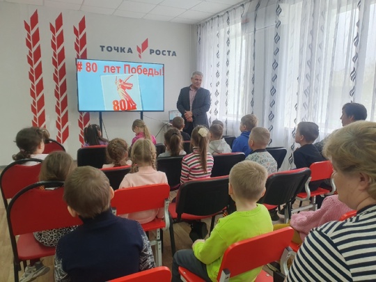 Экскурсия дошкольников в школьный музей .